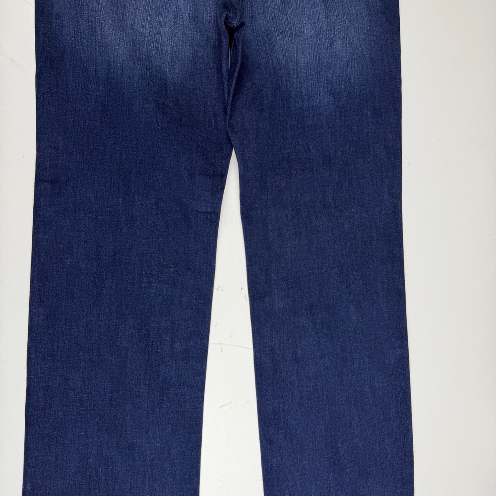 Women’s Dark Blue Straight-Leg Jeans Size 12 - Picture 12 of 13